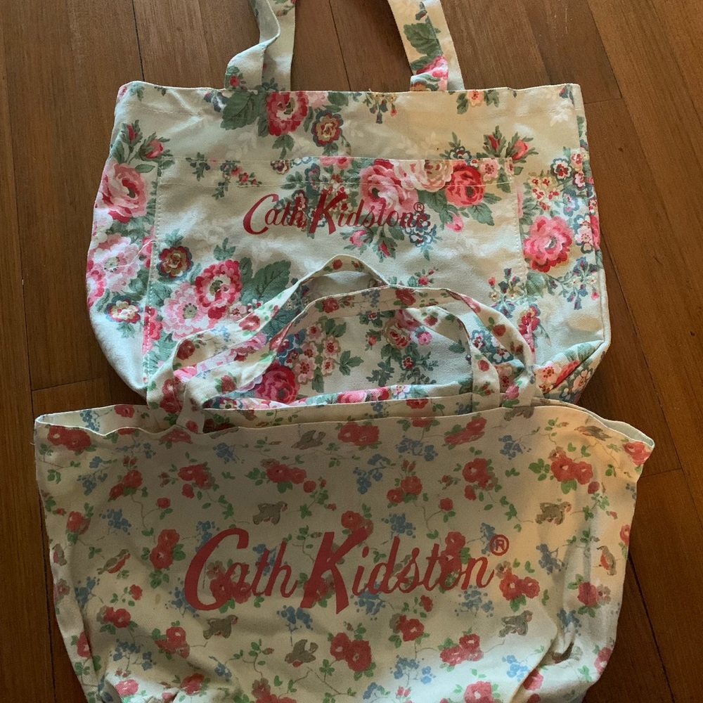 Offers! Set of 2 CATH KIDSTON  FLORAL Tote bags